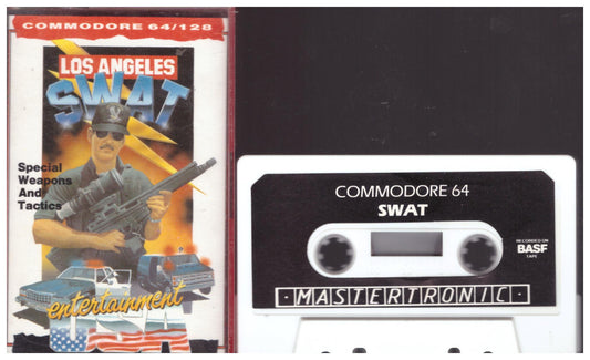 Los Angeles Swat for Commodore 64 from Mastertronic (IC 0136)