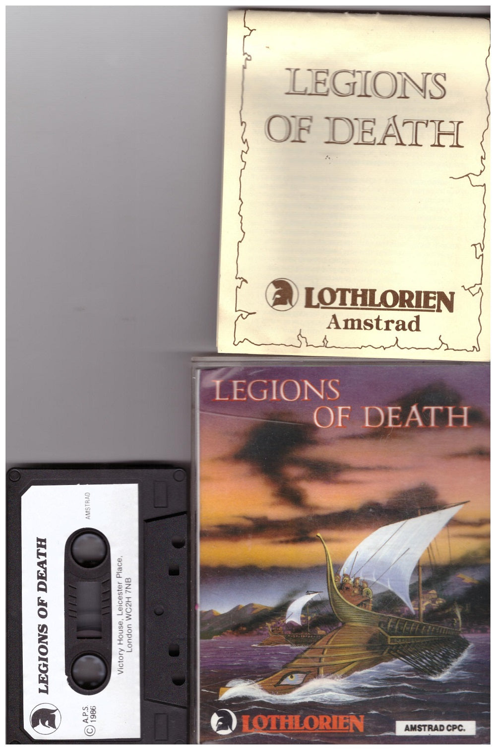 Legions Of Death for Amstrad CPC from Lothlorien