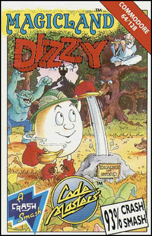Magic Land Dizzy for Commodore 64 from CodeMasters