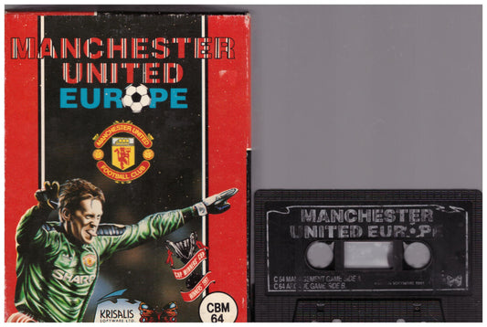 Manchester United Europe for Commodore 64 from Krisalis