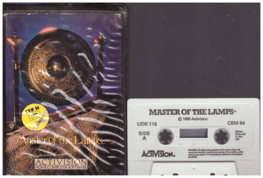 Master Of The Lamps for Commodore 64 from Activision (UDK 116)