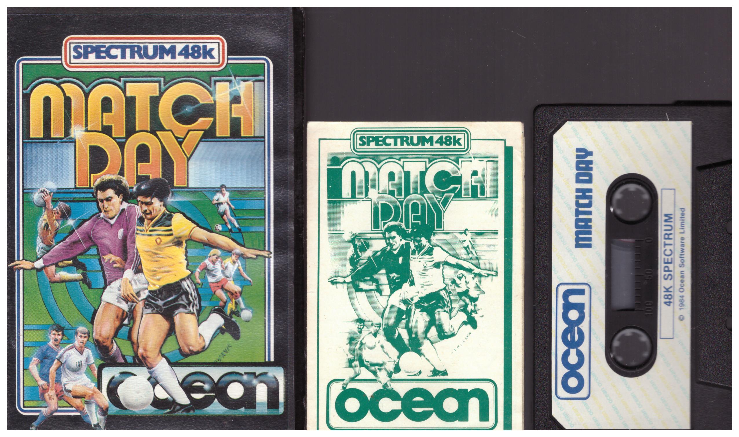 Match Day for ZX Spectrum from Ocean – Retro Games And Films