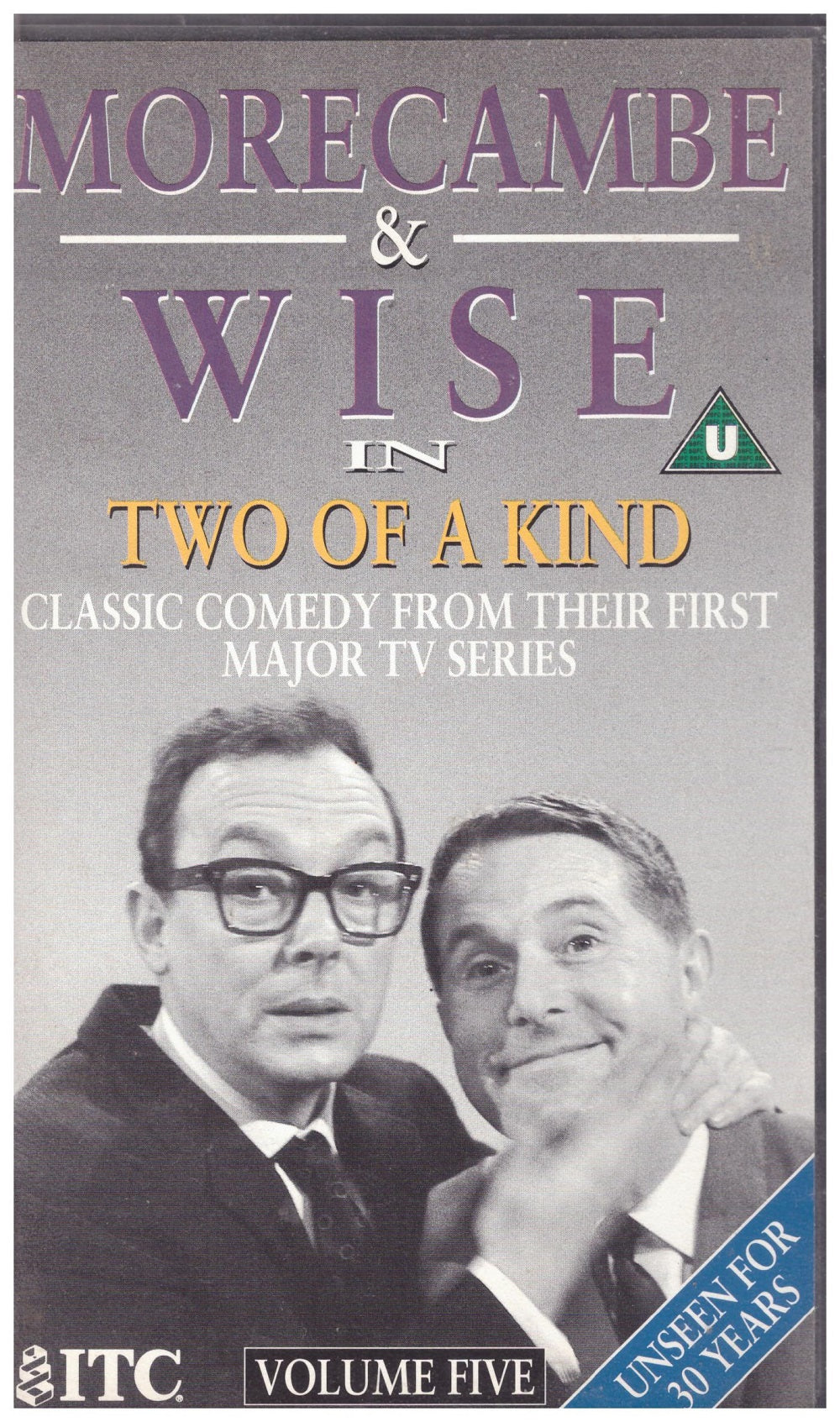 Morecambe & Wise In Two Of A Kind Volume 5 VHS from ITC (ITC 1366)