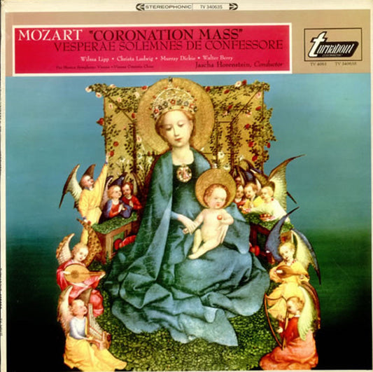Mozart Coronation Mass Vesperae Solemnes Turnabout vinyl record TV 34063S