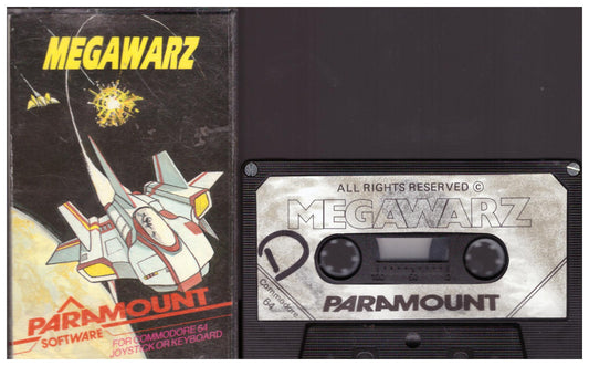 Megawarz for Commodore 64 from Paramount Software