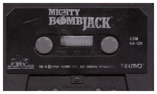 Mighty Bombjack Tape Only for Commodore 64 from Elite