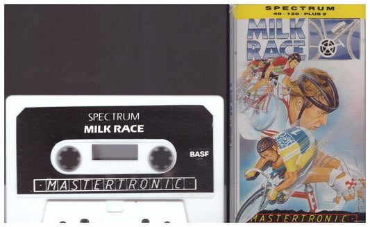 Milk Race ZX Spectrum retro video game by Mastertronic