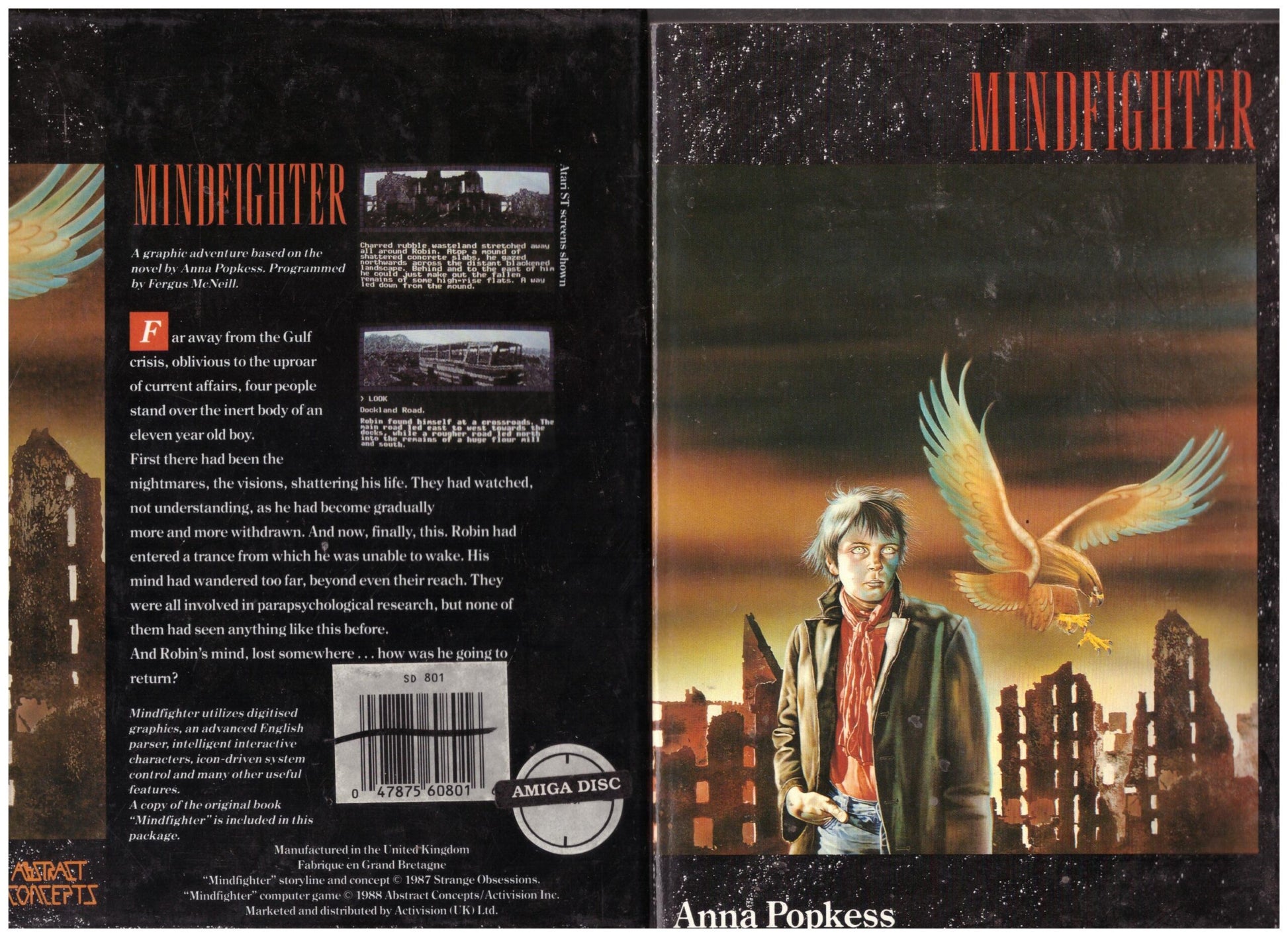 Mindfighter for Commodore Amiga from Abstract Concepts/Activision
