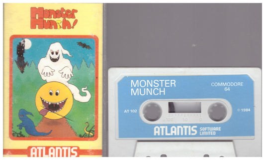 Monster Munch for Commodore 64 from Atlantis (AT 102)