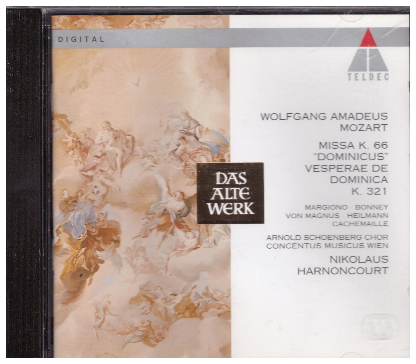 Vintage Mozart classical CD – Missa Dominicus & Vesperae de Dominica