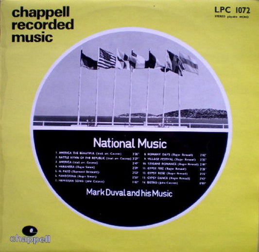 National Music by Mark Duval And His Music from Chappell (LPC 1072)