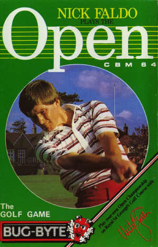 Nick Faldo's Plays The Open for Commodore 64 from Bug-Byte