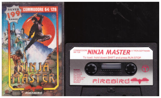 Ninja Master for Commodore 64 from Firebird