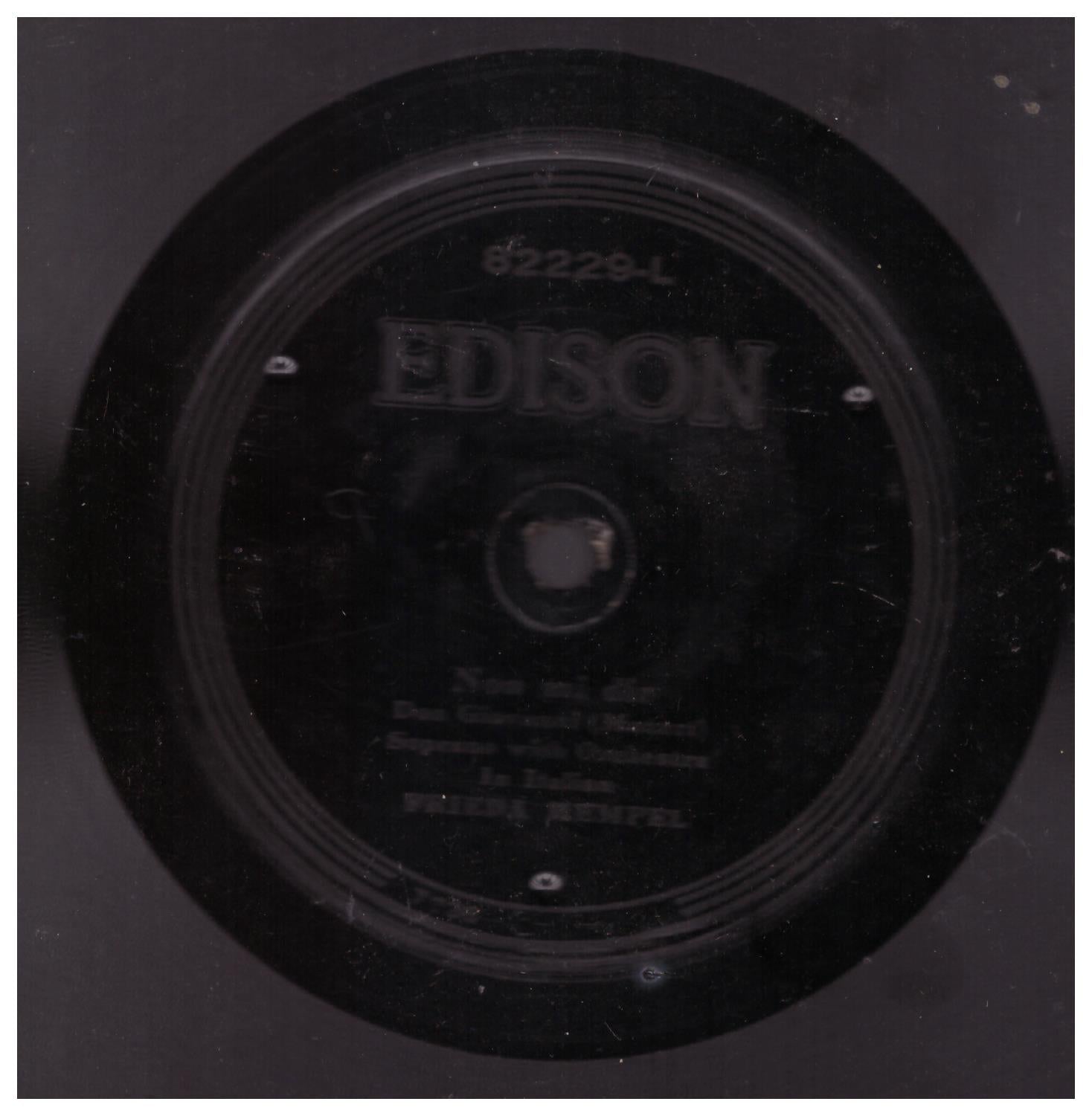 Non Mi Dir/Casta Diva by Frieda Hempel from Edison (82229)