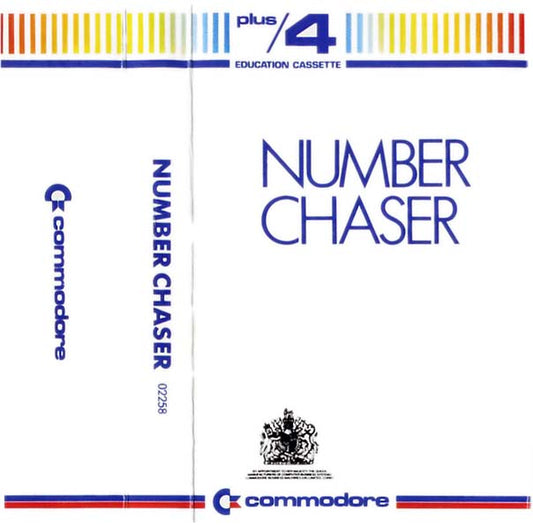 Number Chaser Commodore Plus/4 retro educational game by Commodore