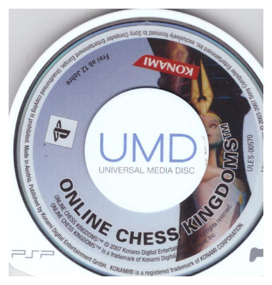Online Chess Kingdoms PSP retro video game