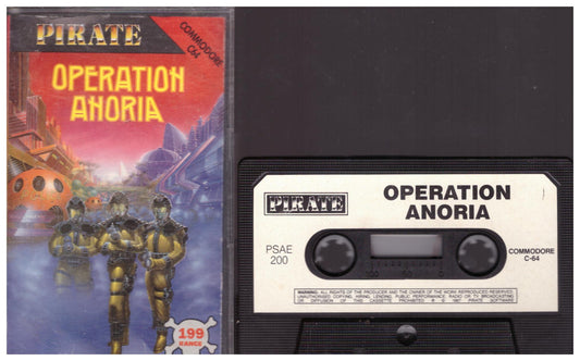 Operation Anoria for Commodore 64 from Pirate (PSAE 200)