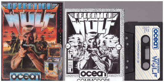 Operation Wolf for Commodore 64 from Ocean