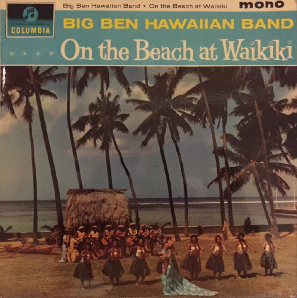 On The Beach At Waikiki vinyl record Columbia