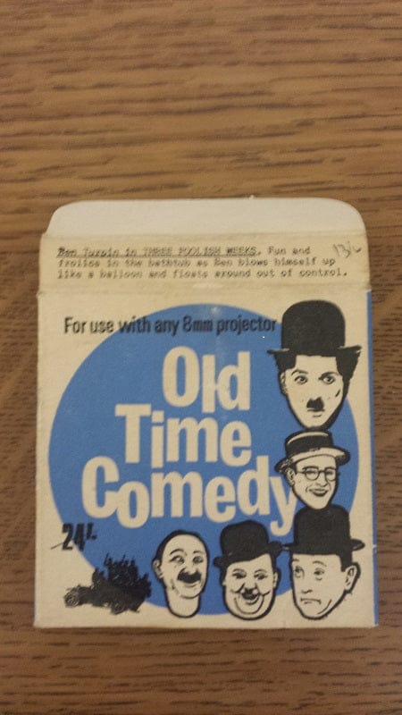 Ben Turpin Three Foolish Weeks 8mm vintage silent comedy film reel collectible