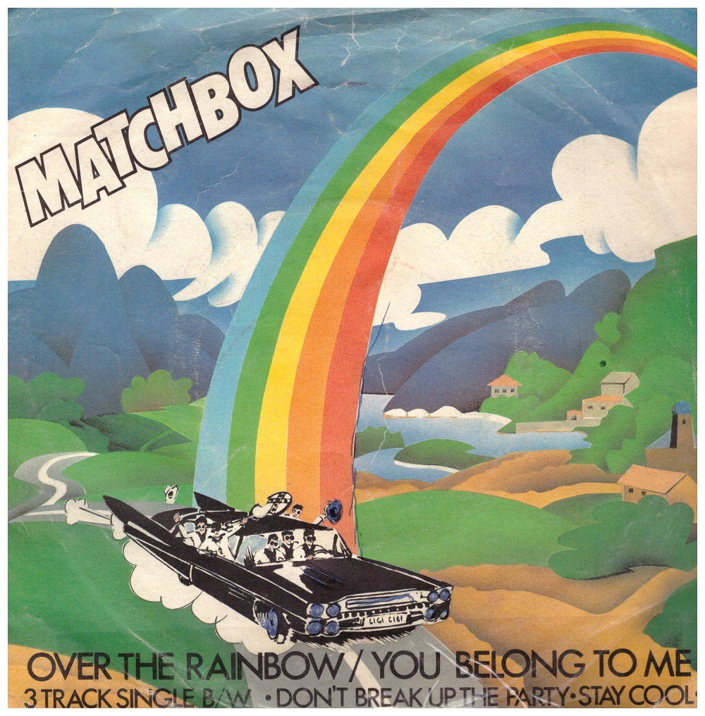 Matchbox Over the Rainbow 7-inch vinyl record from Magnet