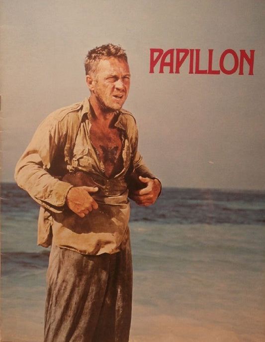 Papillon Film Programme/Brochure 1973