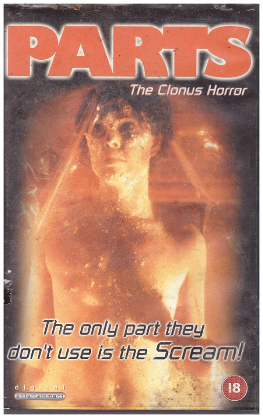 Parts: The Clonus Horror VHS from Digital Entertainment (DE 9046)