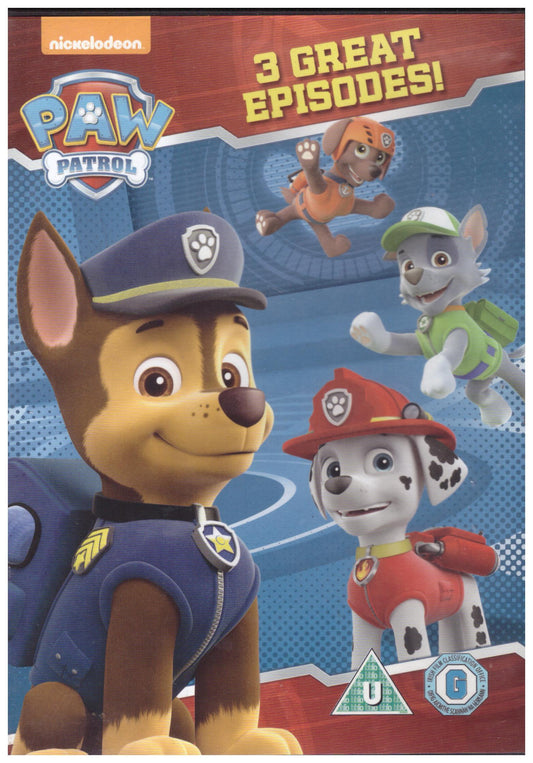 Paw Patrol: 3 Great Episodes! from Nickelodeon on DVD
