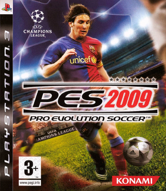Buy Pro Evolution Soccer 2009 PS3 Konami game from Retro Games And Films.