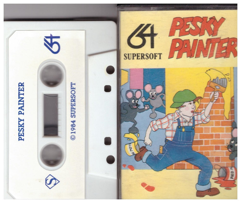 Pesky Painter for Commodore 64 from Supersoft