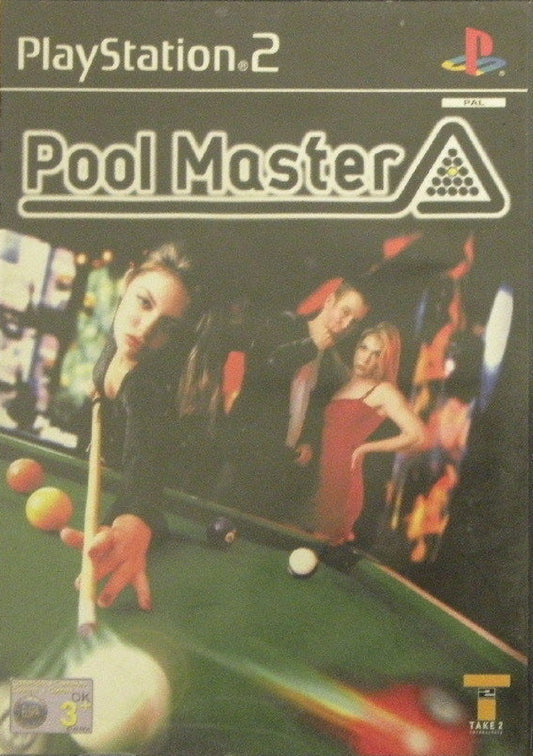 Pool Master for PS2, Pool Master Take 2 Interactive pool game, retro pool game PS2