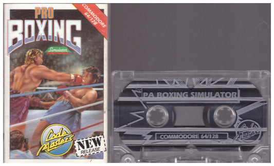 Pro Boxing Simulator for Commodore 64 from CodeMasters