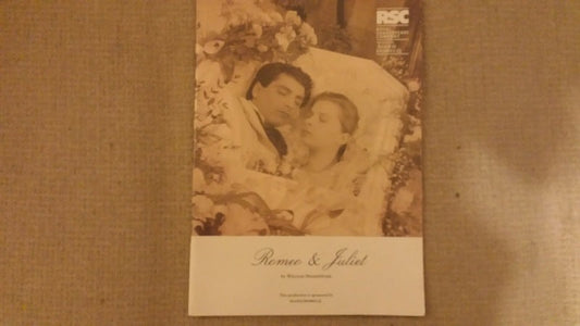 Royal Shakespeare Company Romeo & Juliet Theatre Programme Collectible Memorabilia