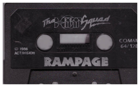 Rampage Tape Only for Commodore 64 from The Hit Squad