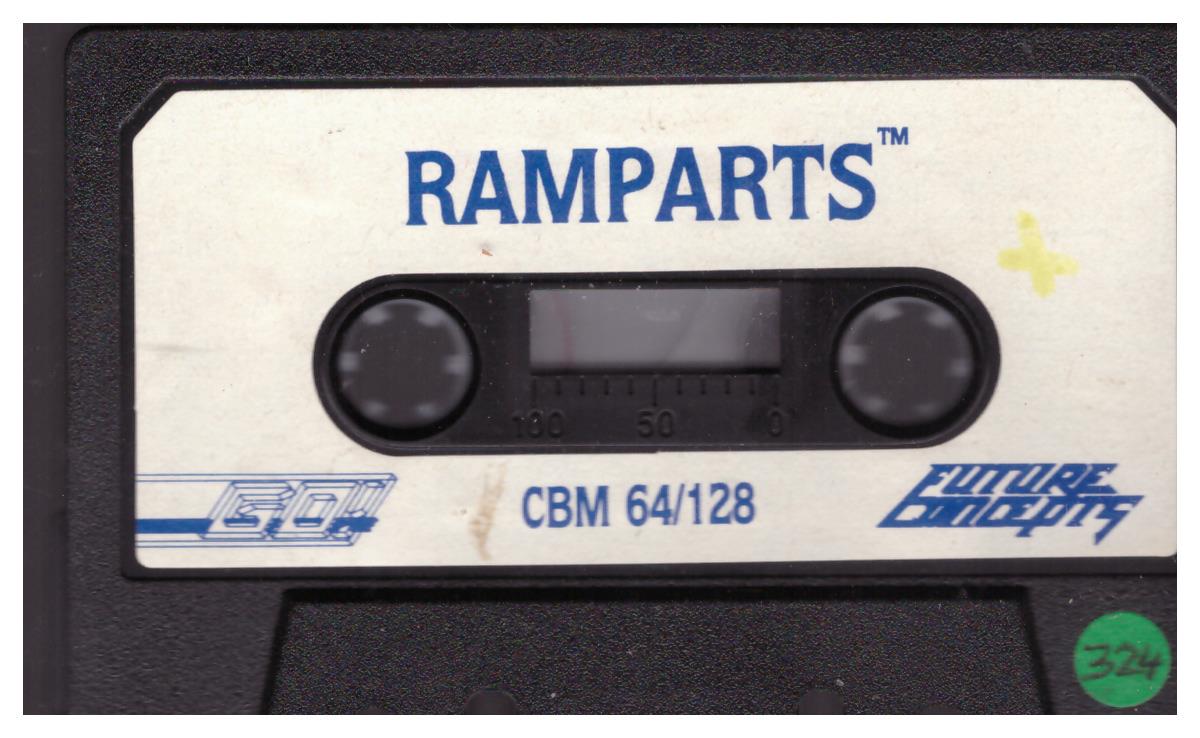 Ramparts Tape Only for Commodore 64 from Go!