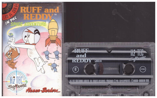 Ruff And Reddy In The Space Adventure for Commodore 64 from HiTec Software (HT050)