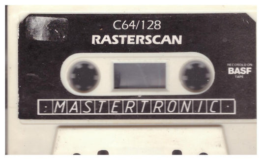 Rasterscan Tape Only for Commodore 64 from Mastertronic