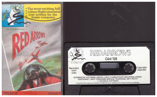Red Arrows for Commodore 64 from Alternative Software (AS 017)