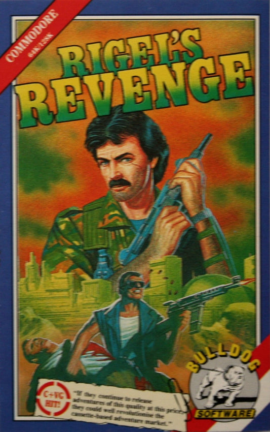 Rigel's Revenge for Commodore 64 from Bulldog Software