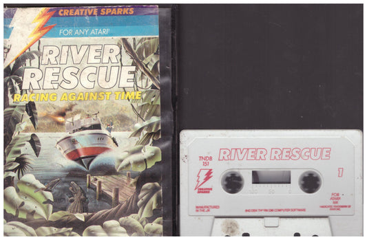 River Rescue for Atari 8-Bit Computers from Creative Sparks (TNDB 151)