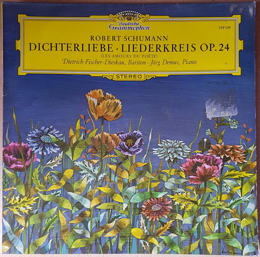 Robert Schumann Dichterliebe & Liederkreis Op. 24 vinyl LP