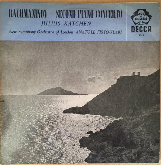 Rachmaninov: Second Piano Concerto by Julius Katchen/New Symphony Orchestra Of London/Anatole Fistoulari from Ace Of Clubs/Decca (ACL 6)