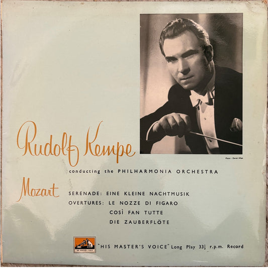 Mozart Rudolf Kempe 1956 vinyl LP Eine Kleine Nachtmusik classical record