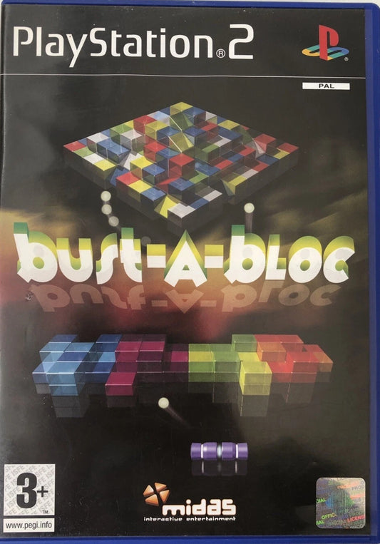 Midas Interactive Bust-A-Bloc PS2 complete game