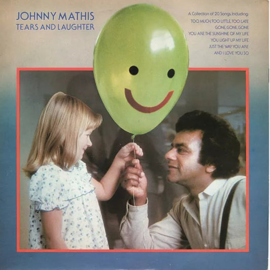 Tears And Laughter vinyl album by Johnny Mathis from CBS
