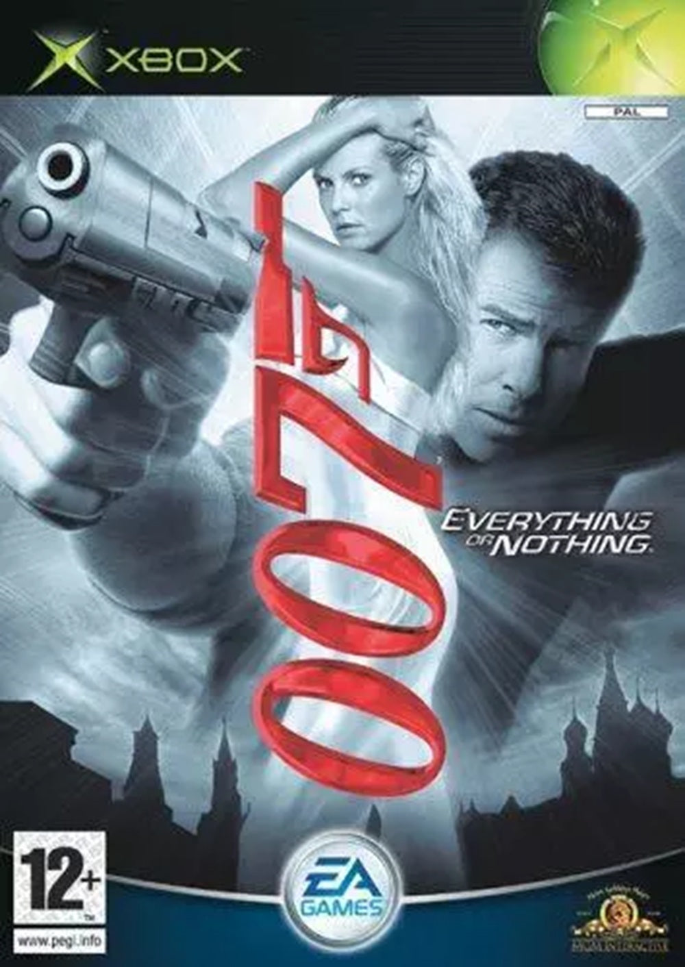 007 Everything or Nothing original XBOX game complete with manual