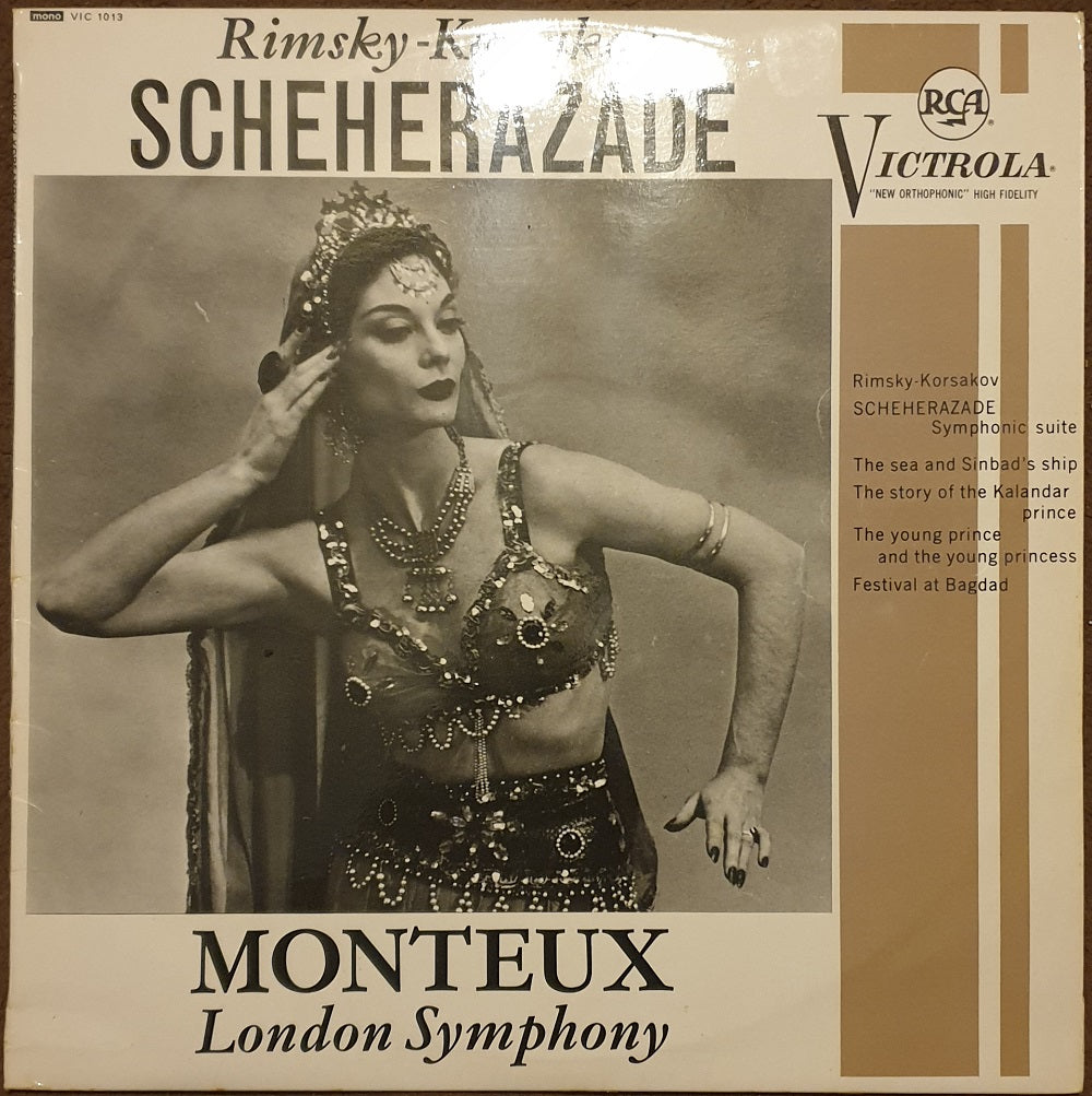 Rimsky-Korsakov: Scheherazade Symphonic Suite Op. 35 from RCA Victrola (VIC 1013)