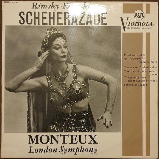 Rimsky-Korsakov: Scheherazade Symphonic Suite Op. 35 from RCA Victrola (VIC 1013)