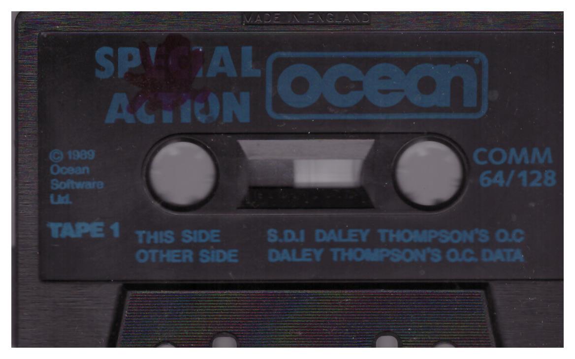 S.D.I and Daley Thompson's Olympic Challenge C64 Tape