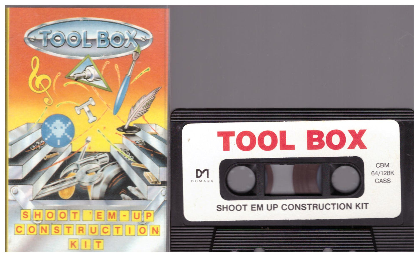 Shoot 'Em Up Construction Kit for Commodore 64 from Palace Software/Domark